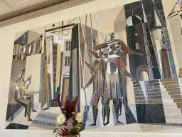 Mosaic at the Marble Hall at the upper floor of the Wiener Staatsoper building