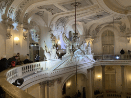 Upper floor of the Spanish Riding School, just after the show