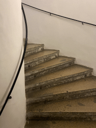 Staircase from the lower floor to the upper floor of the Spanish Riding School