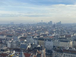 East side of the city, viewed from the rooftop terrace at the eleventh floor of the Haus des Meeres aquarium