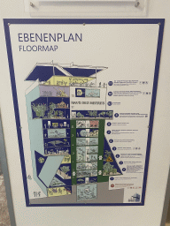 Floorplan of the Haus des Meeres aquarium