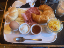 Breakfast at the Stadtcafé restaurant