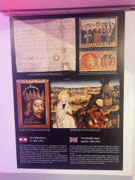 Information on the Middle Ages at the lobby of the Time Travel Vienna museum