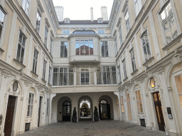 Inner square of the Palais Daun-Kinsky palace