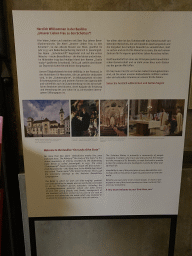 Information on the Schottenkirche church at the entrance