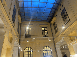 Walls and ceiling of the lobby of the Schönbrunn Palace