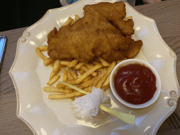 Wiener Schnitzel at the Huth Gastwirtschaft restaurant