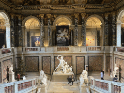 Main staircase of the Kunsthistorisches Museum Wien, viewed from the first floor