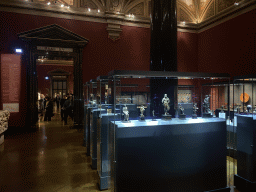 Interior of Room XV of the Collection of Greek and Roman Antiquities at the upper ground floor of the Kunsthistorisches Museum Wien