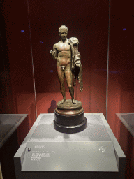 Statuette of Hercules at Room XV of the Collection of Greek and Roman Antiquities at the upper ground floor of the Kunsthistorisches Museum Wien