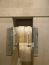 Entrance to the Cult Chamber of Ka-ni-nisut at Room II of the Egyptian and Near Eastern Collection at the upper ground floor of the Kunsthistorisches Museum Wien