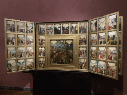 The Mömpelgarder Altar at Room XXX of the Kunstkammer Vienna at the upper ground floor of the Kunsthistorisches Museum Wien