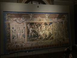 Tapestry at Room XXIX of the Kunstkammer Vienna at the upper ground floor of the Kunsthistorisches Museum Wien