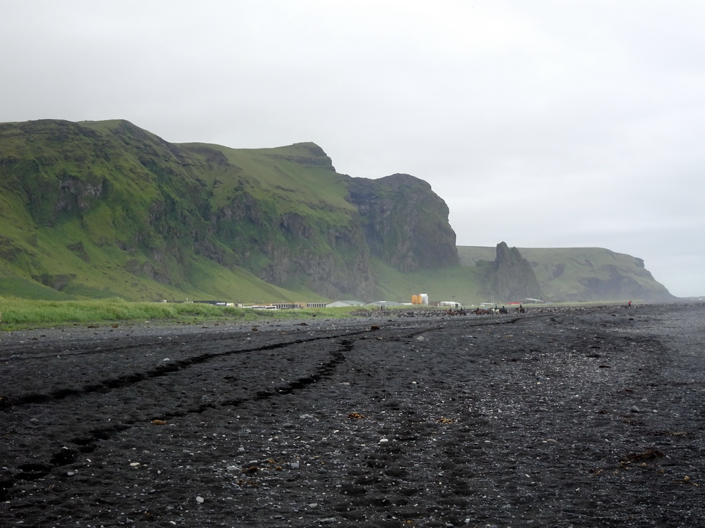 The east side of the Black Sand Beach