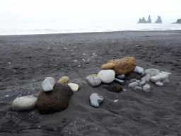 Stones at the Black Sand Beach