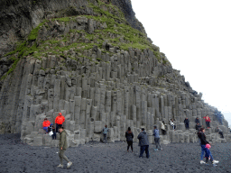 Basalt columns at Reynisfjara Beach