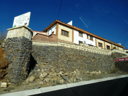 Artesania Chasna shopping mall, viewed from the rental car on the TF-51 road