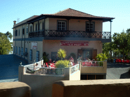 Bar Restaurante La Paz at the TF-21 road, viewed from the rental car