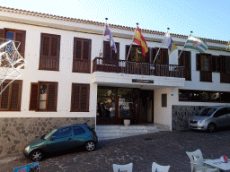 Front of the Town Hall at the Plaza Doctor Pérez Cáceres square