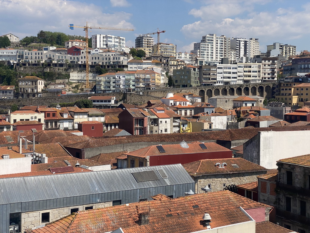 The city center, viewed from the Gaia Cable Car