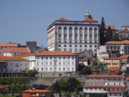 The Paço Episcopal do Porto palace at Porto, viewed from the Gaia Cable Car