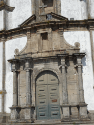 Door at the west side of the Igreja da Serra do Pilar church at the Mosteiro da Serra do Pilar monastery at the Largo Aviz square