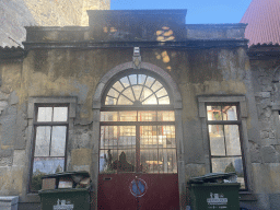 Facade of an old house at the Rua Cândido dos Reis street