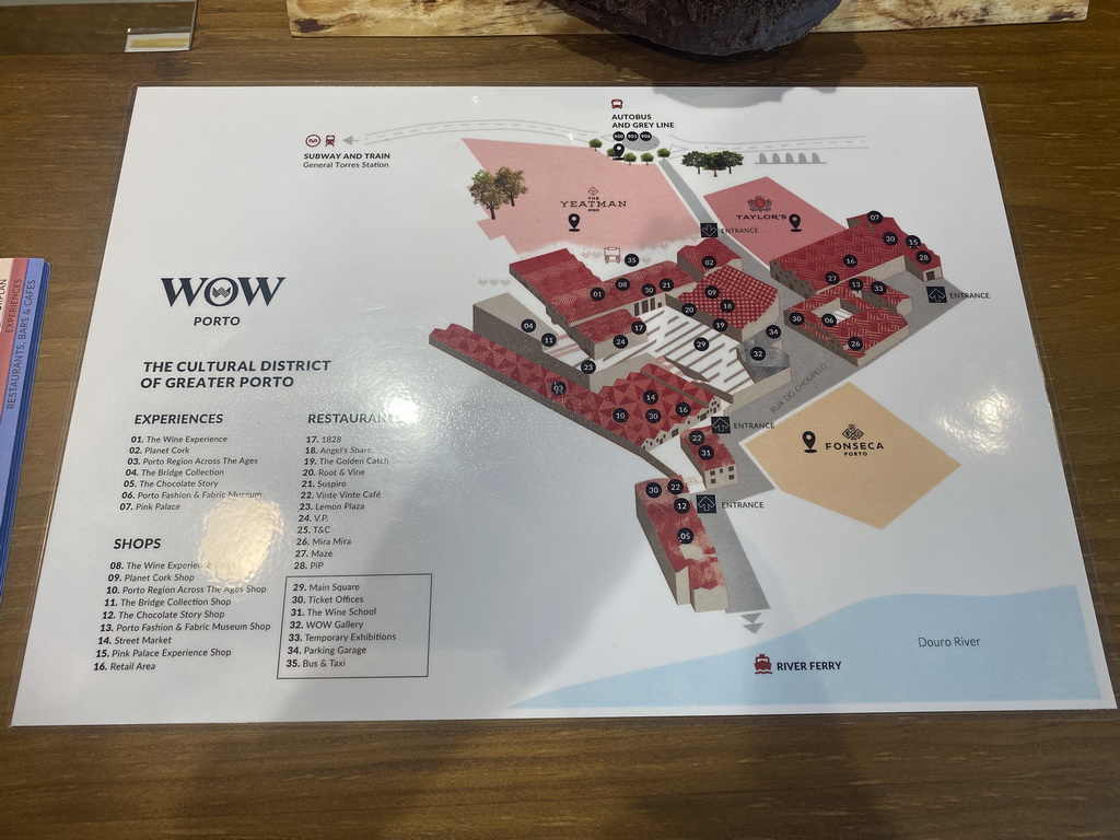 Map of the WOW Cultural District