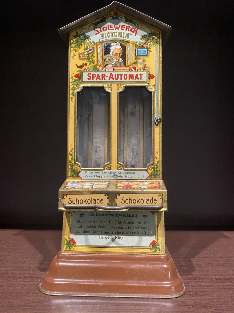 Chocolate machine at the Chocolate Story museum at the WOW Cultural District