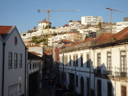 The Rua de Guilherme Braga street and the Mosteiro da Serra do Pilar monastery, viewed from the Rua do Choupelo street at the WOW Cultural District