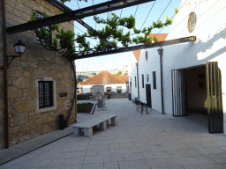 Small square with fountain at the WOW Cultural District