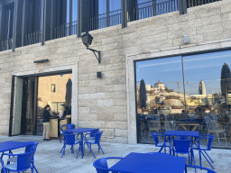 Terrace of the Golden Catch restaurant at the Main Square at the WOW Cultural District