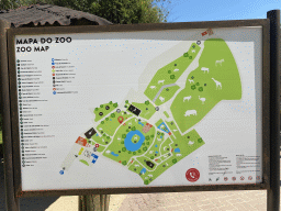 Map of the Zoo Santo Inácio