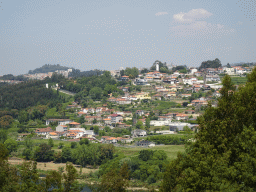 The Douro river and the Marecos neighbourhood of Porto, viewed from the Zoo Santo Inácio