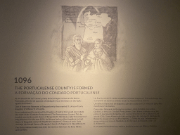 Information on the Portucalense County is Formed in 1096 at the Porto Region Across the Ages museum at the WOW Cultural District