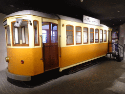 Tram at the Porto Region Across the Ages museum at the WOW Cultural District