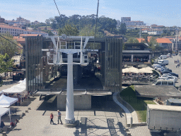 The Gaia Cable Car building at the Avenida de Ramos Pinto street, viewed from the Gaia Cable Car
