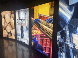 TV screens with cork at the Planet Cork museum at the WOW Cultural District