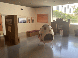 Cork chair at the Planet Cork museum at the WOW Cultural District