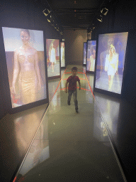 Max on the catwalk at the Planet Cork museum at the WOW Cultural District