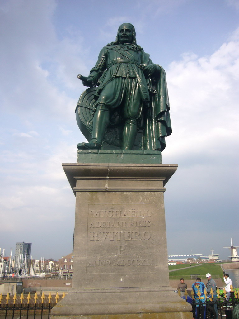 The statue of Michiel de Ruyter