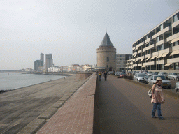 The Boulevard de Ruyter, with the Gevangentoren tower