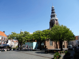 The Oude Markt square with the St. James the Great Church