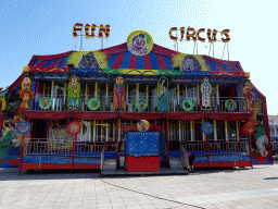 Attraction at the funfair at the Zeilmarkt square