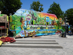 Attraction at the funfair at the Zeilmarkt square