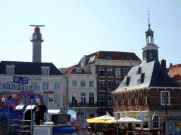 The Beursplein square, viewed from the De Ruyterplein square