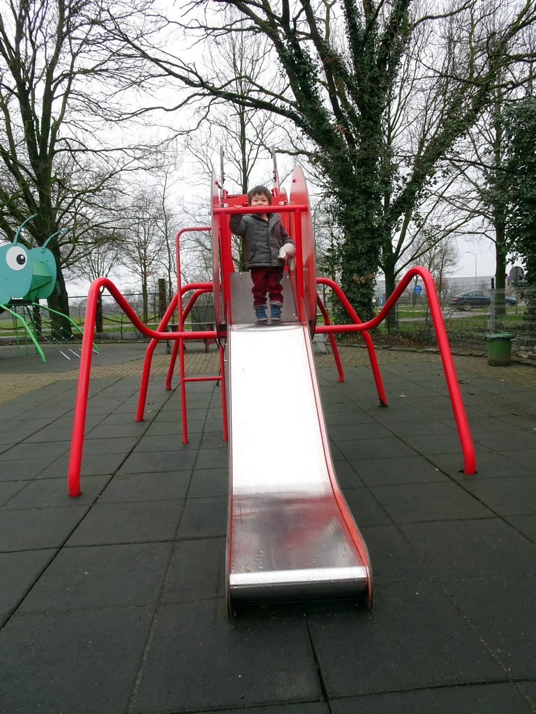 Max at the playground of the Zie-ZOO zoo