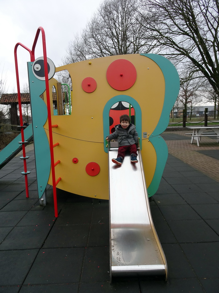 Max at the playground of the Zie-ZOO zoo