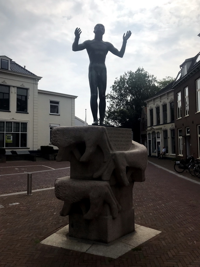 The Nationaal Bevrijdingsmonument at the 5 Mei Plein square