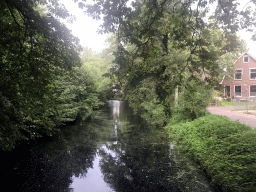 North side of the Stadsgracht canal at the Torckpark, viewed from the bridge